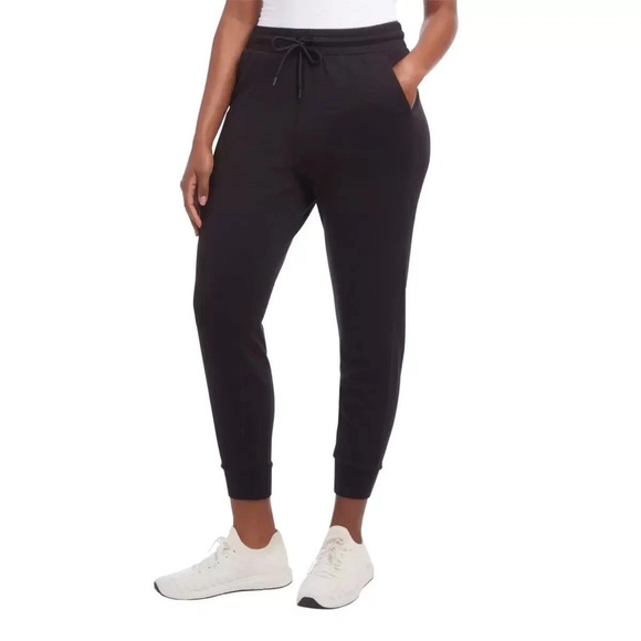 NWT Danskin Ladies' Scuba black Jogger Black S - Picture 2 of 4